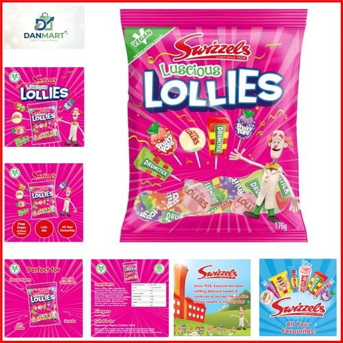 Luscious lollies mixed sweets - lollies,,
