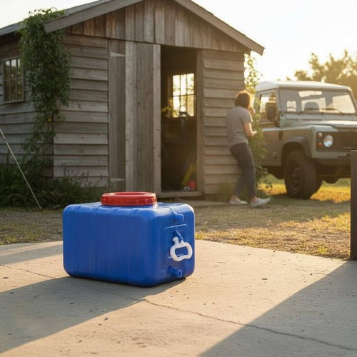Horizontal water container - water,