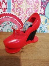 Novelty Red Shoe Scotch Tape / Sellotape Dispenser - Used