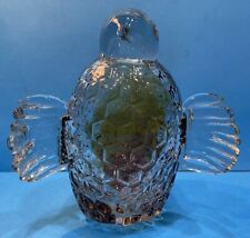 Stunning Large Art Glass Penguin With Wings Open,Ornament- Paperweight