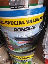Ronseal Sage fence paint fence