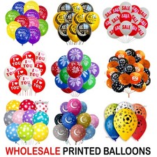 WHOLESALE BALLOONS 100-5000 Latex BULK PRICE JOBLOT Quality Any Occasion BALLONS