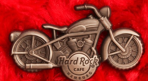 Hard rock cafe pin hamburg - pin, 3d