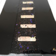 Fused Art Glass Panel Abstract