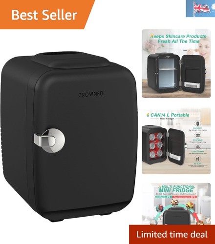 Mini fridge portable cooler - 4l,