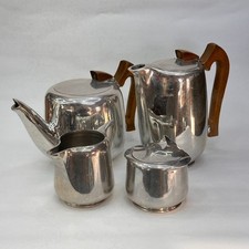 Picquot Ware 4 Piece Tea