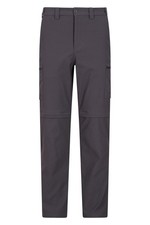 Mountain Warehouse Mens Trek Stretch Convertible Trouser Breathable Hiking Pants