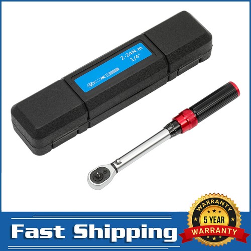 Drive torque wrench with - 1/4",