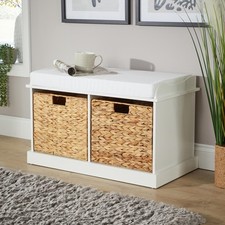 Hallway Storage Bench 2 Woven