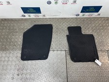 VW POLO FRONTS ONLY RUBBER FLOOR MAT SET FITS MODELS FROM 2009 TO 2018