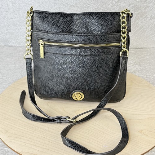 Anne klein black pebbled - black,
