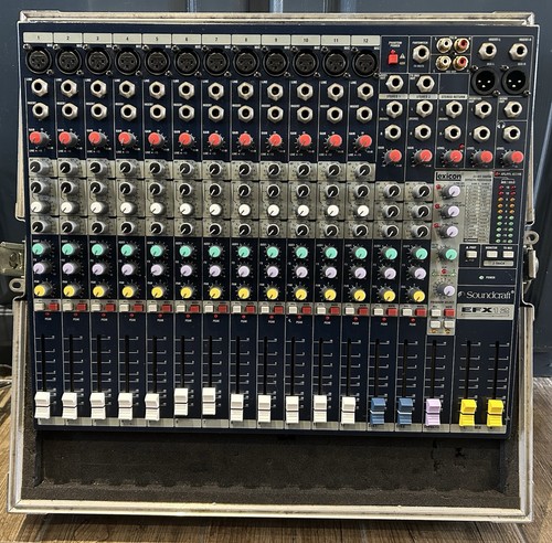Soundcraft efx12 sound - soundcraft,