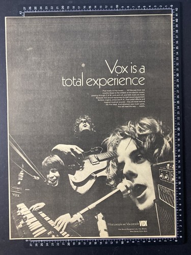 Vox amps total experience - vox,