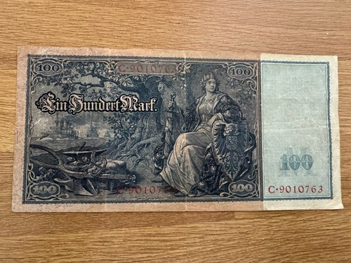 Reichbank banknote 100 mark - banknote,
