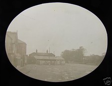 Glass Magic Lantern Slide BOROUGHBRIDGE NO3 C1900 YORKSHIRE 