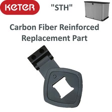 Keter Spare Part STH Store It Out Ace Carbon Fiber Reinforced Padlock Hinge