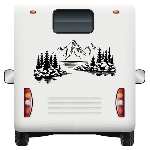 Car stickers wildlife forest - car,