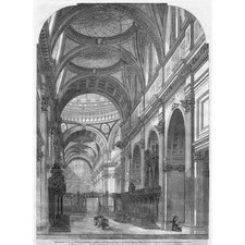 LONDON Interior of St Pauls