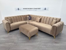 Antalya Corner Sofa in Mink