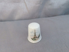 vintage limoges france porcelain Eiffel Tower Thimble