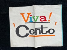 Original Lambretta Large Viva Cento Sales Leaflet - English