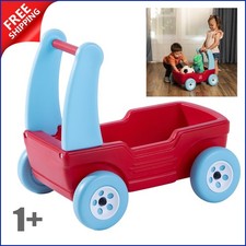 Push Pull Along Wagon Cart for