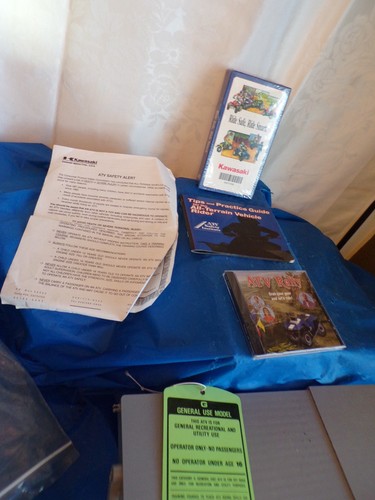 Lot kawasaki atv rider safety - lot,