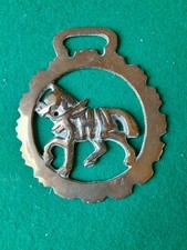 VINTAGE SOLID BRASS HORSE