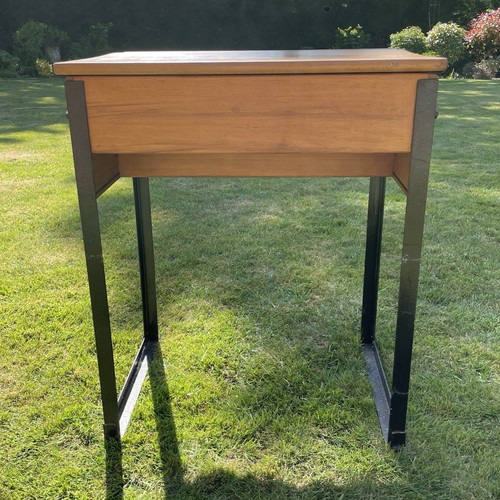 Wood lift top storage writing - wood, lift-top