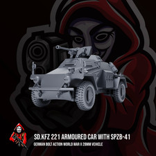 German Sd.kfz 221 Armoured Car