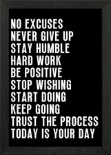 Today Is Your Day Framed Wall