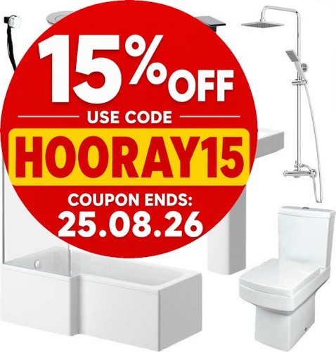 Complete bathroom suite - complete,