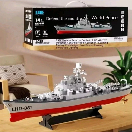 Remote control twin motor boat - remote,