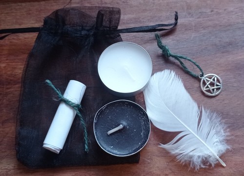 Protection banishing candle - protection,