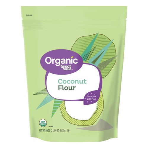 Great value organic coconut - organic,