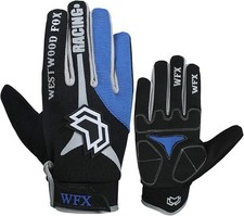 Cycling Gloves Full Finger Gel Palm Touchscreen MTB Bicycle Riding Mountain Bike