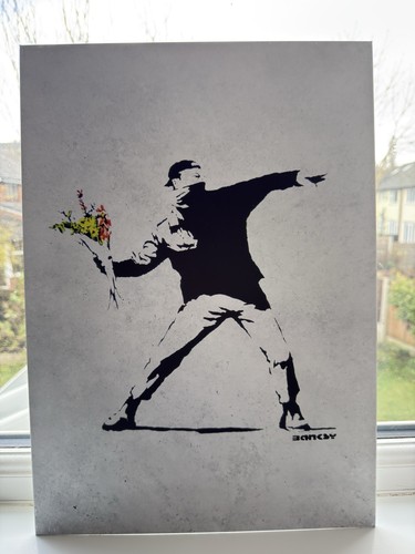 Displate banksy flower - displate,