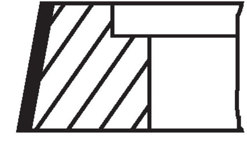 Piston ring kit 100mm - piston,
