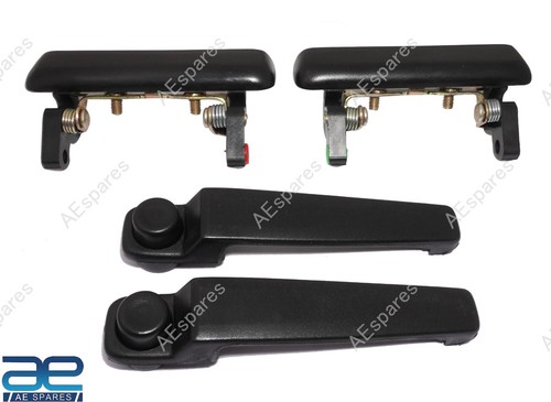 Front and rear exterior door - and,