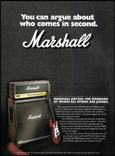 Marshall jcm 900 head - 900, 1960a