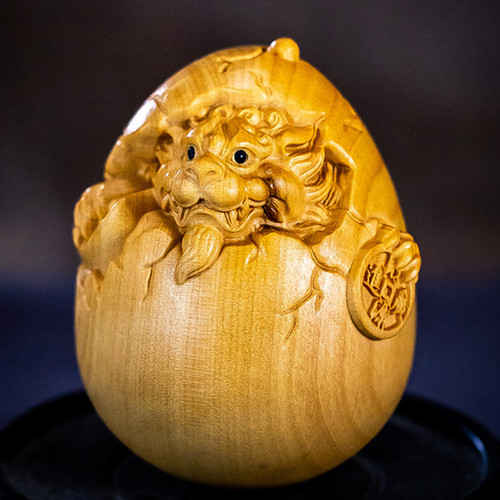 Tl118 boxwood carving - tl118,