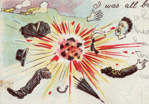 1907 exploding man shot - 1907,