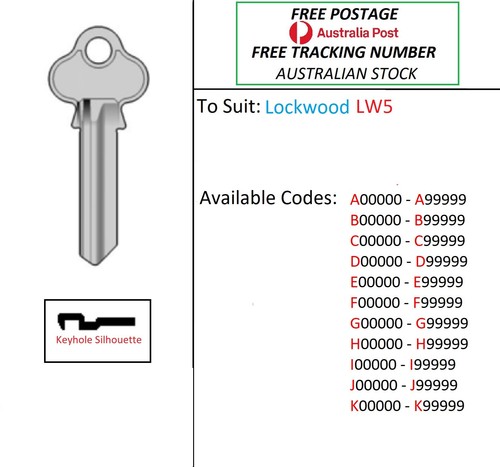 Key cut code - code, lw5