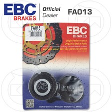 ORGANIC FRONT BRAKE PADS EBC