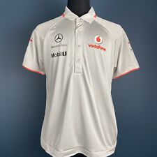 Mercedes-Benz Vodafone Formula 1 Large Shirt (L) Grey Lenovo Mobil Sap F1