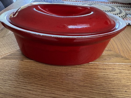 Emile henry deep red oval - henry,