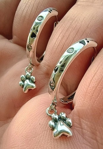 925 sterling silver dog puppy - 925,