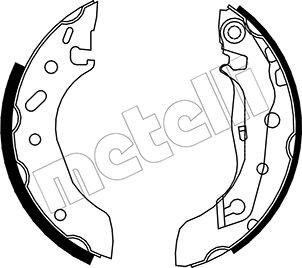 New brake shoe set - new,