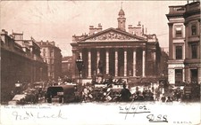 Royal Exchange London Postcard - Hooper Seabreeze Clacton-On-Sea 1902