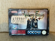 The Addams Family for Super Nintendo SNES complete